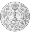  25 penny Elisabeta a II-a 1977 Marea Britanie