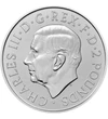 2 lire Charles al III-lea val. nominală  argint de 999/1000 311 g Marea Britanie 2024