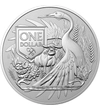 1 dolar Cerbul Elisabeta a II-a argint de 999/1000 311 g Australia 2023