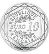  10 euro Notre Dame Ag 333 Franţa