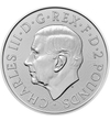 2 lire Charles al III-lea  argint de 999/1000 311 g Marea Britanie 2024