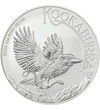 1 dolar, Ilustraţie Kookaburra, greutate, , argint de 999,9/1000, 31,1 g, Australia, 2024