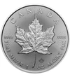 5 dolari, Frunza de arţar, argint de 999,9/1000, 31,1 g, Canada, 2024