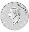 1 dolar Charles al III-lea  argint de 9999/1000 311 g Australia 2024