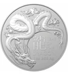1 dolar, Ilustraţie dragon, greutate, argint de 999/1000, 31,1 g, Australia, 2024