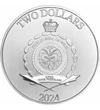 2 dolari Stemă   argint de 999/1000 311 g Niue 2024