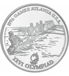  100 lei, Olimpiadă Canotaj, Ag, 1996, România