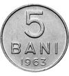  5 bani, Rep. Populară, 1960-1963, România