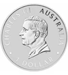 1 dolar Charles al III-lea val.nom. argint de 9999/1000 311 g Australia 2024
