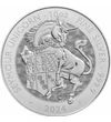 10 lire, Unicornul, stemă, , argint de 999,9/1000, 311 g, Marea Britanie, 2024