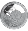20 franci, Triceratops, , argint de 999,9/1000, 31,1 g, Congo, 2024