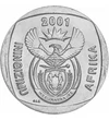  5 rand Antilopa gnu 2001 Republica Africa de Sud