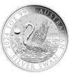 1 dolar, Lebădă, , argint de 999,9/1000, 31,1 g, Australia, 2024