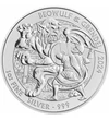 2 lire, Lupta între Beowulf şi Grendel, , argint de 999/1000, 31,1 g, Marea Britanie, 2024