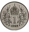  1 coroană Francisc I. Ag1892-1907 Monarhia Austro-Ungară