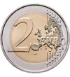 2 euro Harta UE  cupru nichel 85 g Slovacia 2024