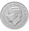 2 lire Charles al III-lea  argint de 999/1000 311 g Marea Britanie 2024