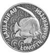 5 dolari, Peştele steag lung, argint de 999/1000, 31,1 g, Insulele Tokelau, 2024