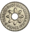 6 pence Valoare nominală  cupru nichel 267 g Noua Guinee 1935