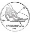  100 lei, Olimpiadă, Schi, Ag., 1998, România