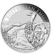 1 dolar, Emu, , greutate, argint de 999,9/1000, 31,1 g, Australia, 2024