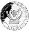 KON/ 20 franci Stegozaur Ag2023 Congo
