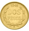  2 peso Mexicul Au 1919-1948 Mexic