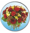 FLW/ Ziua Mamei, Flori, 1 sticker, România