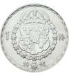  1 coroană Gustaf V Ag 1942-1950 Suedia