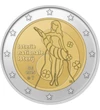 2 euro, Fortuna cu cornul abundenţei, cupru, nichel, 8,5 g, Belgia, 2025