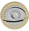 2 lire, Reprezentarea ochiului, cupru, nichel, 12 g, Marea Britanie, 2025