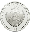  1 dolar Ştefan cel MarePalau2013 Palau
