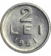  2 lei,Republica Populară,1951-52,al., România