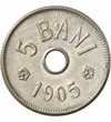  5 bani, Carol I, 1905-1906, România