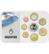 1, 5, 10, 25, 50 centavo, 1, 2 peso, ,  , 0, Argentina, 1992-2011