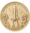1 dolar, Lansarea navetei spaţiale, stele, cupru, nichel, 8,1 g, SUA, 2025