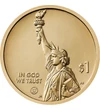 1 dolar Statuia Libertăţii  cupru nichel 81 g SUA 2025