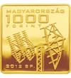 1000 forinţi Vedere a Europei din spaţiu MaSat-1 cupru nichel 14 g Ungaria 2012