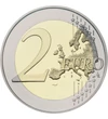 2 euro Harta UE  cupru nichel 85 g Italia 2025