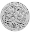 2 lire, Lupta lui Beowulf cu dragonul, , argint de 999/1000, 31,1 g, Marea Britanie, 2025
