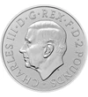 2 lire Charles al III-lea val. nominală argint de 999/1000 311 g Marea Britanie 2025