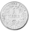  1 mărcă, Imp. German, Ag, 1891-1916, Imperiul German