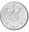  1 mărcă Imp. German Ag 1891-1916 Imperiul German