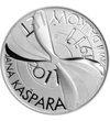  200 kč Jan Kašpar Ag proof 2011 Cehia