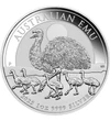 1 dolar, Emu cu pui, , argint de 999,9/1000, 31,1 g, Australia, 2025