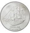 COOK/ 1 dolar,Corabia Bounty,Ag,2009-10, Insulele Cook