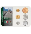 1, 5, 10, 20, 50 centavo, 1 peso, ,  , 0, Mexic, 1950-1987