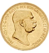 10 coroane, Francisc Iosif, aur, 1909, Monarhia Austro-Ungară