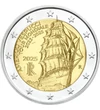2 euro, Valierul Amerigo Vespucci, , cupru, nichel, 8,52 g, Italia, 2025