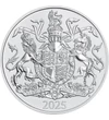 5 lire, Stema regală britanică, , fineţe, cupru, nichel, 28,28 g, Marea Britanie, 2025